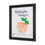 Midnight Stinger by Mercana Studio a Hand Embelished Textured Framed Art Print Matted under Glass from Mercana - Luna Furniture