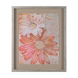 Subtle Florals I by Mercana Studio a Hand Embelished Textured Framed Art Print Matted under Glass from Mercana - Luna Furniture