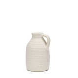 Tyrus Medium Textured Matte White w/ Speckling Ceramic Vase from Mercana - Luna Furniture