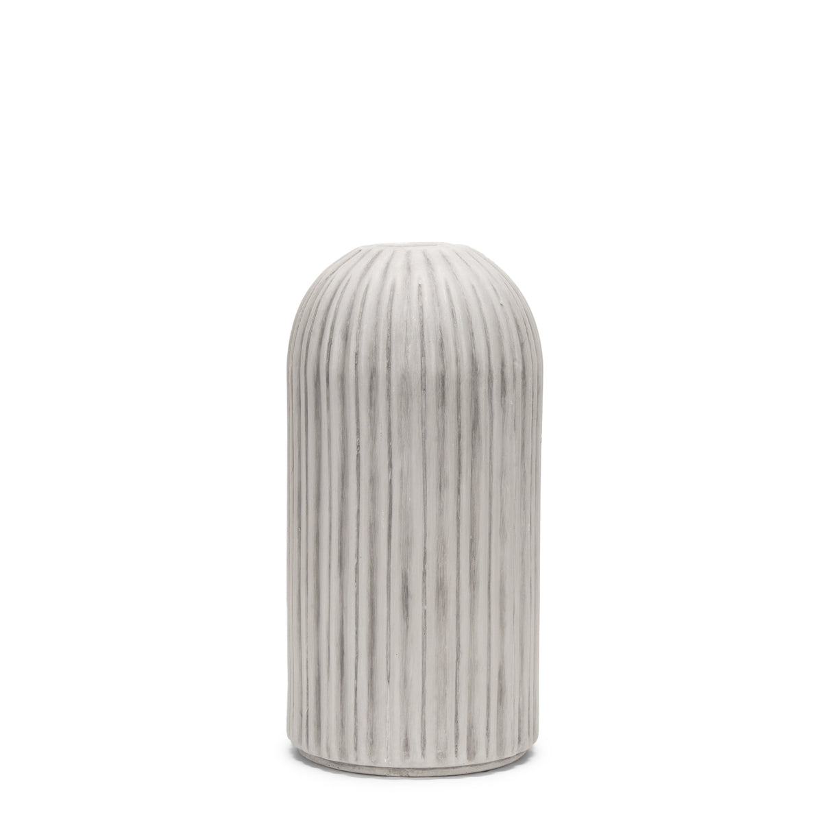 Ummi Small Off White w/ Gray Antiquing Ceramic Vase from Mercana - Luna Furniture
