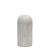 Ummi Small Off White w/ Gray Antiquing Ceramic Vase from Mercana - Luna Furniture