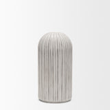 Ummi Small Off White w/ Gray Antiquing Ceramic Vase from Mercana - Luna Furniture