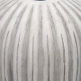 Ummi Small Off White w/ Gray Antiquing Ceramic Vase from Mercana - Luna Furniture
