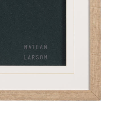 Wild Blooms II by Nathan Larson a Hand Embellished Framed Photo Art Print Matted under Glass from Mercana - Luna Furniture