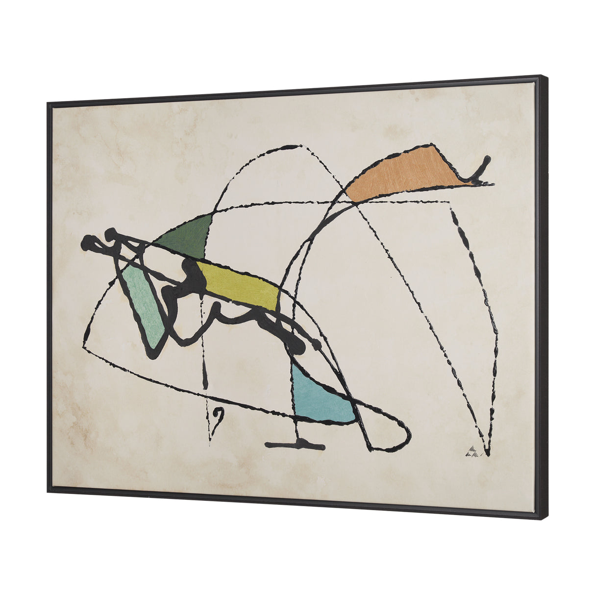 Vintage Vibes I by Mercana Studio a Hand Embellished Textured Framed Canvas from Mercana - Luna Furniture