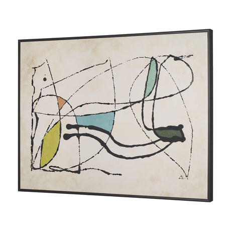 Vintage Vibes II by Mercana Studio a Hand Embellished Textured Framed Canvas from Mercana - Luna Furniture