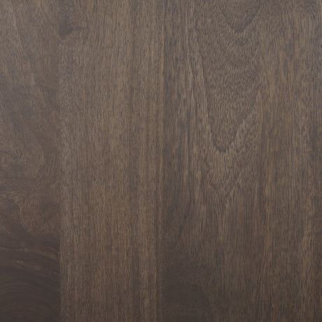 Wallen Solid Dark Brown Wood Curio Cabinet from Mercana - Luna Furniture