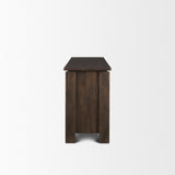 Wallen 2 Door Solid Dark Brown Wood w/ 3 Drawers Sideboard from Mercana - Luna Furniture