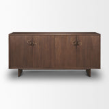 Varenna 4 Door Dark Brown Wood w/ Rope Handles Sideboard from Mercana - Luna Furniture