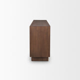 Varenna 4 Door Dark Brown Wood w/ Rope Handles Sideboard from Mercana - Luna Furniture