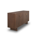 Varenna 4 Door Dark Brown Wood w/ Rope Handles Sideboard from Mercana - Luna Furniture