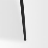 Casey Matte Black Metal w/ Gray Fabric Dining Chair, Set of 2 from Mercana - Luna Furniture