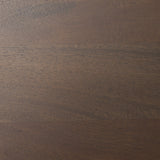 Wolcott Rectangular Dark Brown Solid Wood Bench from Mercana - Luna Furniture