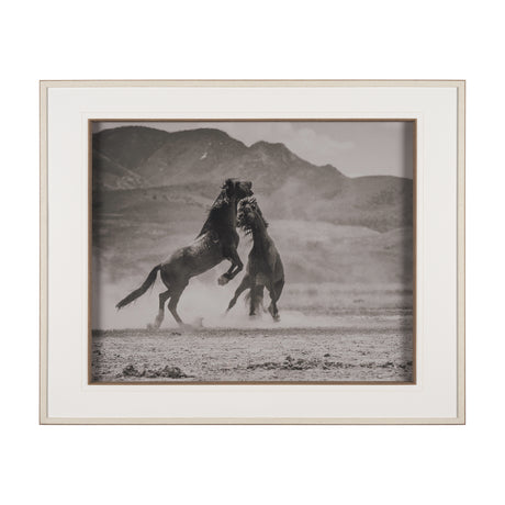 The Meeting by Nancy Crowell a Hand Embellished Framed Photo Art Print Matted under Glass from Mercana - Luna Furniture