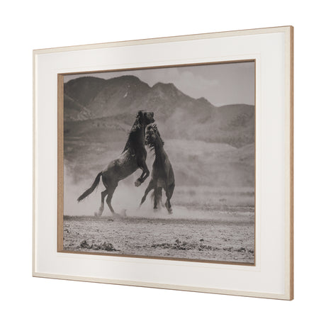 The Meeting by Nancy Crowell a Hand Embellished Framed Photo Art Print Matted under Glass from Mercana - Luna Furniture