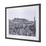 American Borderlands by Nathan Larson Hand Embelished Textured Framed Photo Art Print Matted under G from Mercana - Luna Furniture