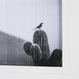 On Guard by Nathan Larson a Hand Embelished Textured Framed Photo Art Print Matted under Glass from Mercana - Luna Furniture