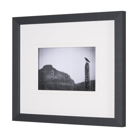 Desert Hunter by Nathan Larson a Hand Embelished Textured Framed Photo Art Print Matted under Glass from Mercana - Luna Furniture
