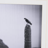 Desert Hunter by Nathan Larson a Hand Embelished Textured Framed Photo Art Print Matted under Glass from Mercana - Luna Furniture