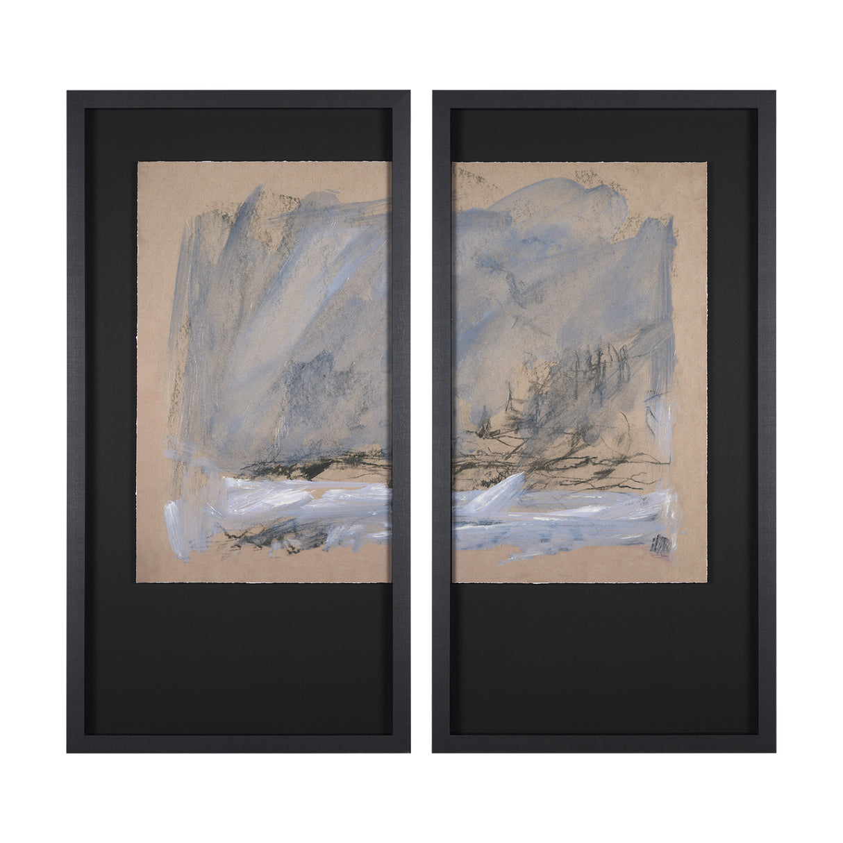 Abstract Landscape by Mercana Studio a Framed Art Print from Mercana - Luna Furniture