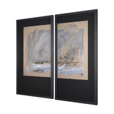 Abstract Landscape by Mercana Studio a Framed Art Print from Mercana - Luna Furniture