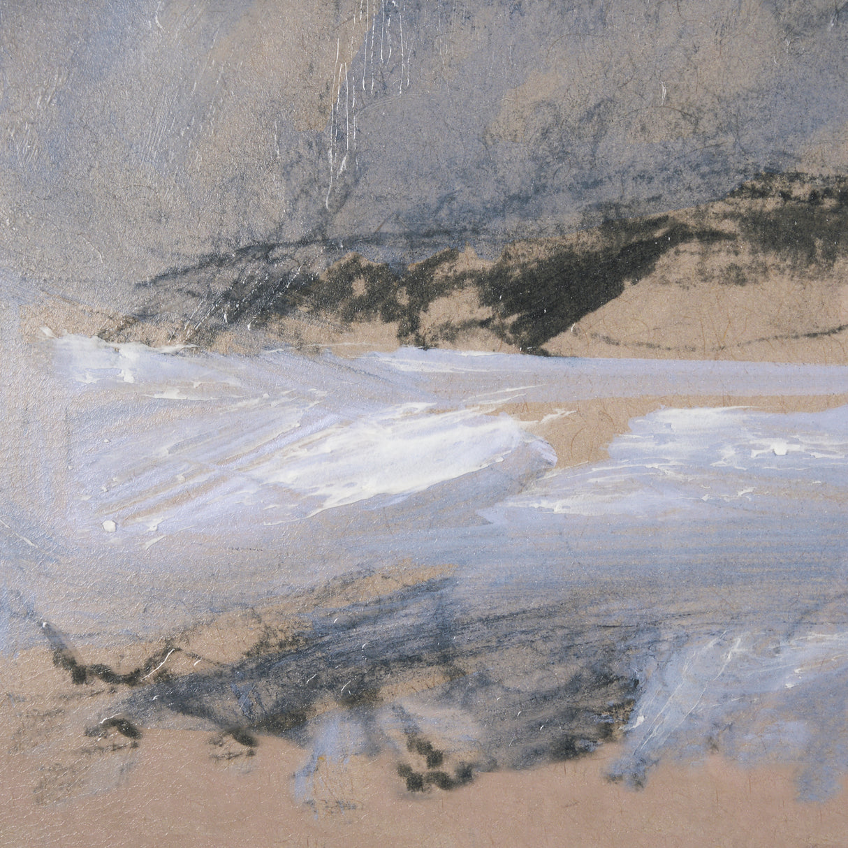 Abstract Landscape by Mercana Studio a Framed Art Print from Mercana - Luna Furniture