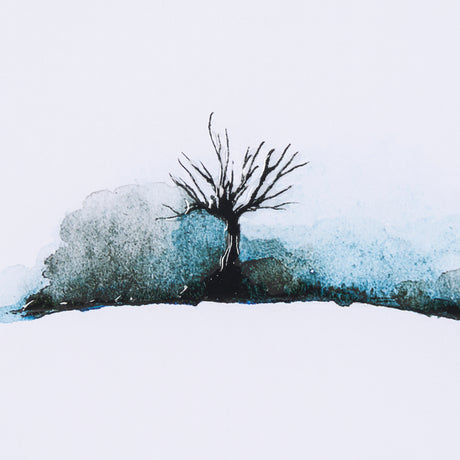 Morning Blue I by Mercana Studio a Framed Art Print from Mercana - Luna Furniture