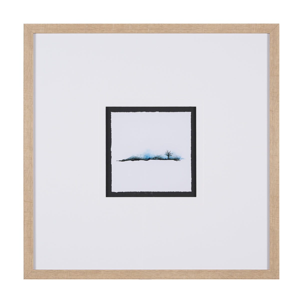 Morning Blue II by Mercana Studio a Framed Art Print from Mercana - Luna Furniture