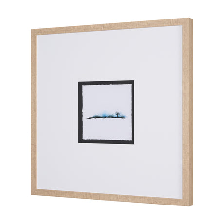 Morning Blue II by Mercana Studio a Framed Art Print from Mercana - Luna Furniture