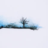 Morning Blue II by Mercana Studio a Framed Art Print from Mercana - Luna Furniture