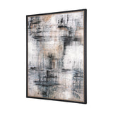 Merge Framed Canvas by Morgan McLaren a Hand Embellished Textured Framed Canvas from Mercana - Luna Furniture