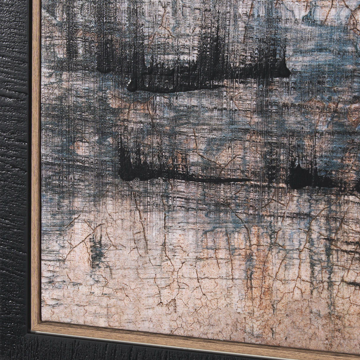 Merge Framed Canvas by Morgan McLaren a Hand Embellished Textured Framed Canvas from Mercana - Luna Furniture