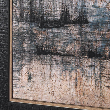 Merge Framed Canvas by Morgan McLaren a Hand Embellished Textured Framed Canvas from Mercana - Luna Furniture