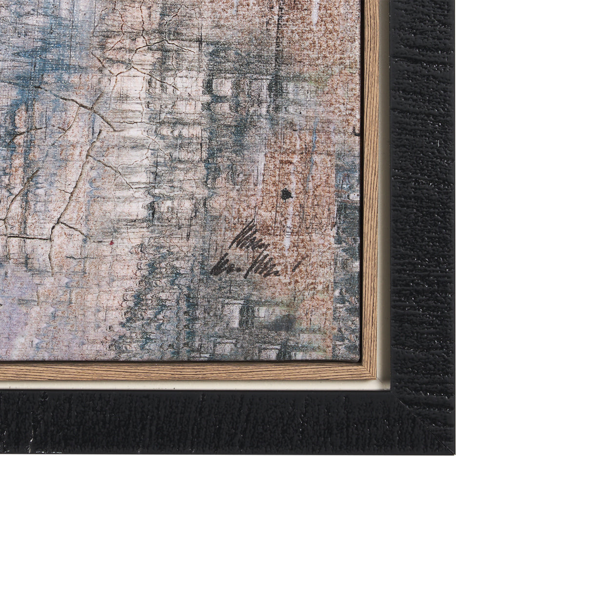 Merge Framed Canvas by Morgan McLaren a Hand Embellished Textured Framed Canvas from Mercana - Luna Furniture