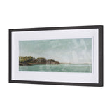 Coastal Destination by Mercana Studio a Hand Embellished Framed Art Print Matted under Glass from Mercana - Luna Furniture