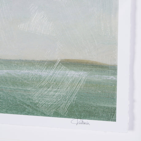 Coastal Destination by Mercana Studio a Hand Embellished Framed Art Print Matted under Glass from Mercana - Luna Furniture