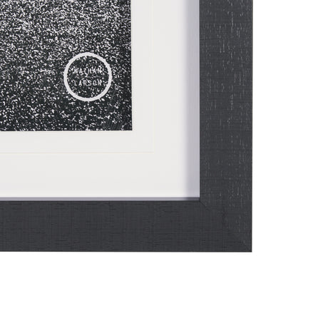 Road to Old West BW by Nathan Larson a Hand Embellished Framed Photo Art Print Matted under Glass from Mercana - Luna Furniture
