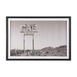 Southwest Gas Station by Nathan Larson a Hand Embellished Framed Photo Art Print Matted under Glass from Mercana - Luna Furniture
