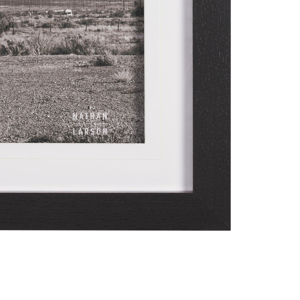 Southwest Gas Station by Nathan Larson a Hand Embellished Framed Photo Art Print Matted under Glass from Mercana - Luna Furniture
