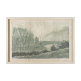 Off By The River by Mercana Studio a Hand Embellished Framed Art Print Matted under Glass from Mercana - Luna Furniture