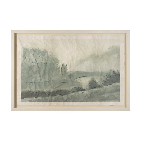 Off By The River by Mercana Studio a Hand Embellished Framed Art Print Matted under Glass from Mercana - Luna Furniture