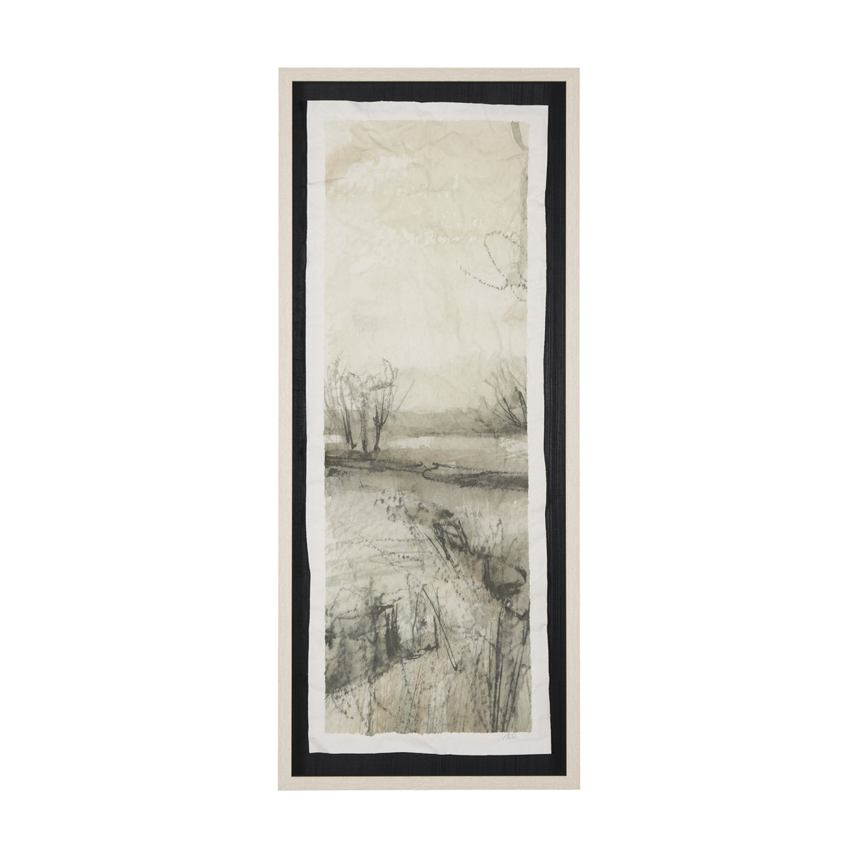 Beyond the Rain I by Mercana Studio a Hand Embellished Framed Art Print Matted under Glass from Mercana - Luna Furniture