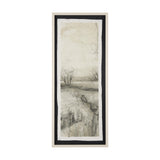 Beyond the Rain I by Mercana Studio a Hand Embellished Framed Art Print Matted under Glass from Mercana - Luna Furniture