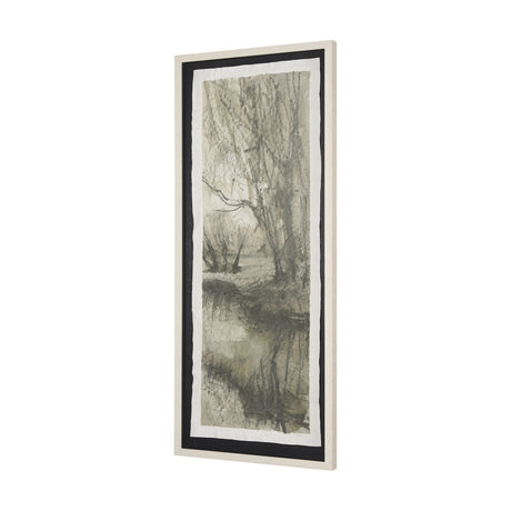 Beyond the Rain II by Mercana Studio a Hand Embellished Framed Art Print Matted under Glass from Mercana - Luna Furniture