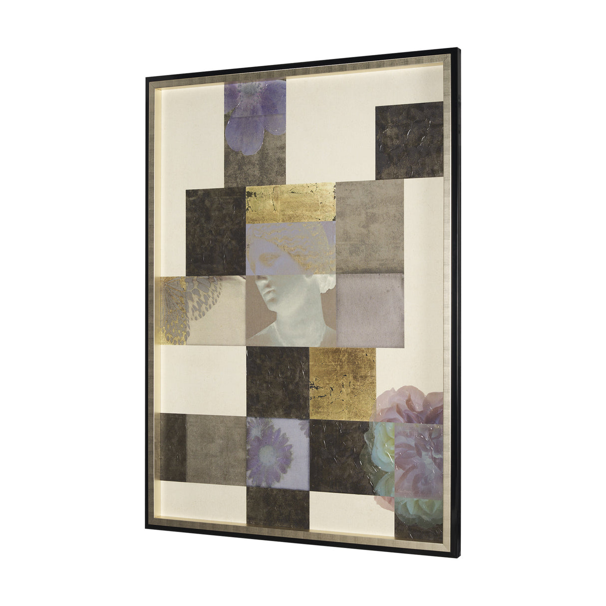 Ionian Beauty 1 by Mercana Studio a Hand Embellished Framed Art Print from Mercana - Luna Furniture