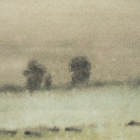Rolling Fields II Hand Embellished Black Framed Watercolor Art Print on Paper Mounted with Backing from Mercana - Luna Furniture