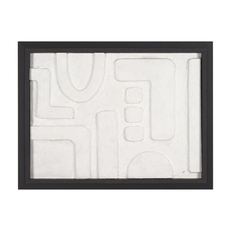 Passel I by Studio M a Framed handmade Original 3D Textured Artwork from Mercana - Luna Furniture