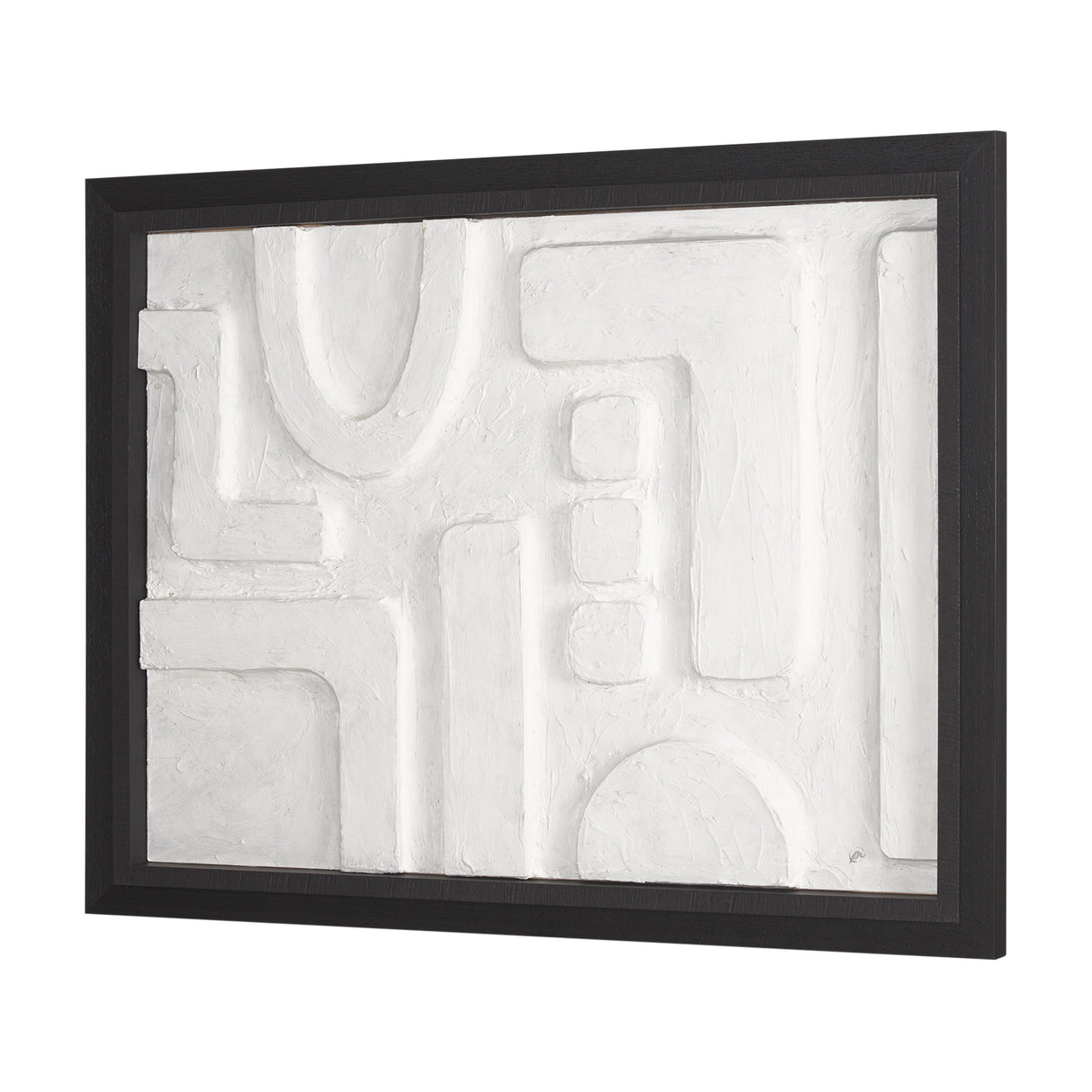 Passel I by Studio M a Framed handmade Original 3D Textured Artwork from Mercana - Luna Furniture
