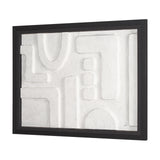 Passel I by Studio M a Framed handmade Original 3D Textured Artwork from Mercana - Luna Furniture