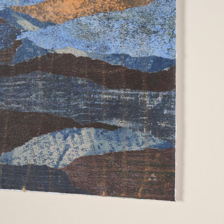 Off In The Distance II by Mercana Studio a Hand Embellished Framed Art Print Matted under Glass from Mercana - Luna Furniture